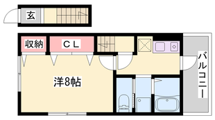 西明石駅 徒歩5分 2階の物件間取画像